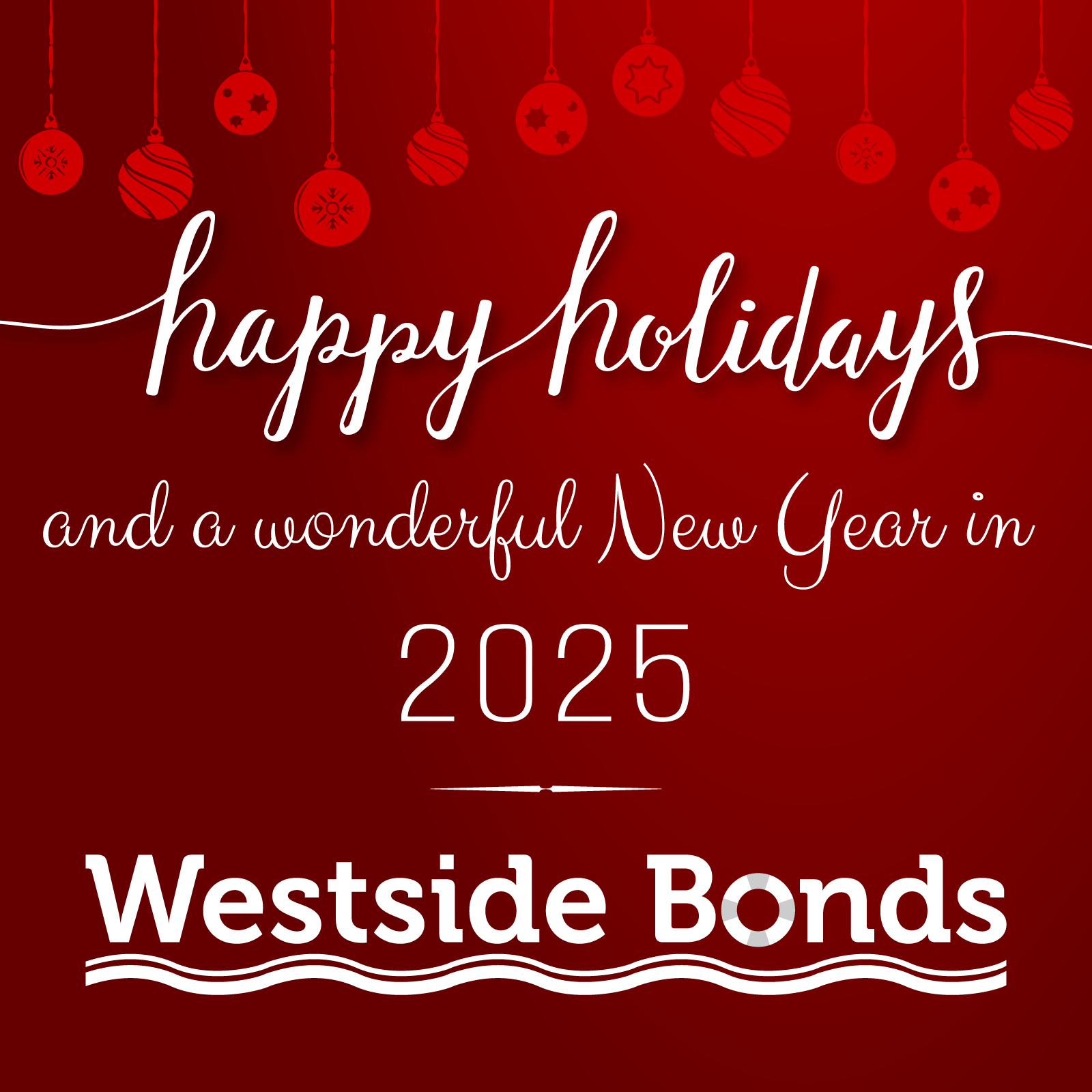 West Side Bonds – Happy Holidays